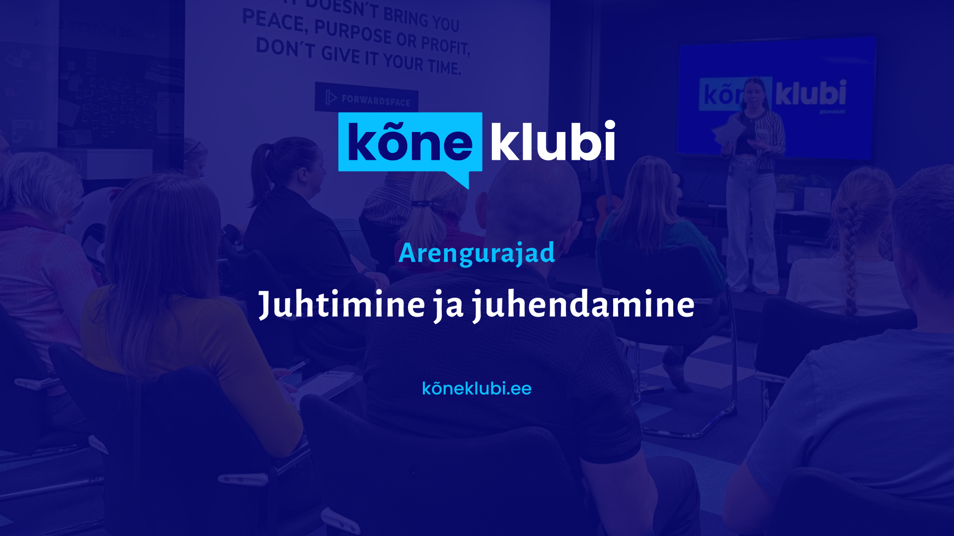 The post Juhtimine ja juhendamine appeared first on Kõneklubi.