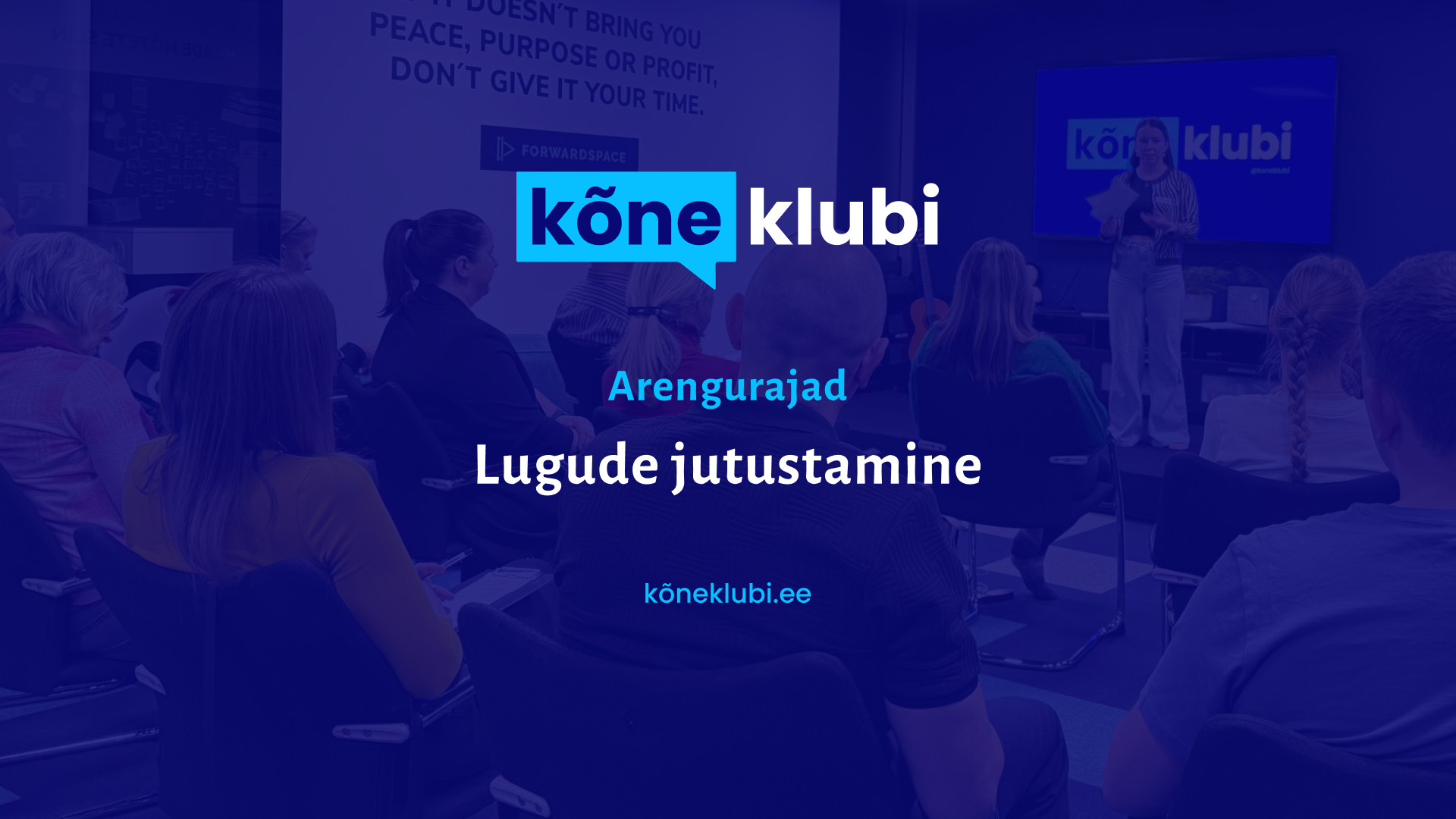 The post Lugude jutustamine appeared first on Kõneklubi.