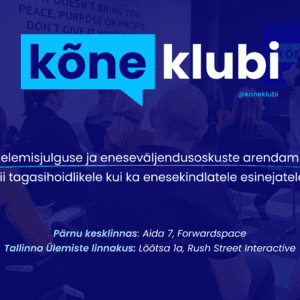 Kõneklubi – Avaliku esinemise kogukond Pärnus ja Tallinnas