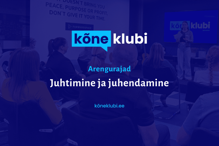 Kõneklubi – Avaliku esinemise kursused: Juhtimine ja juhendamine