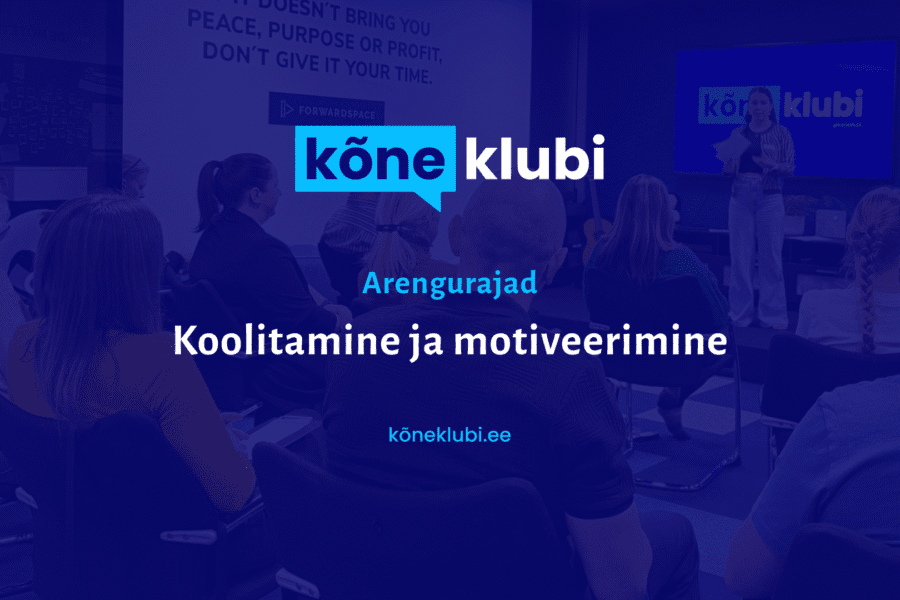 Kõneklubi – Avaliku esinemise kursused: Koolitamine ja motiveerimine