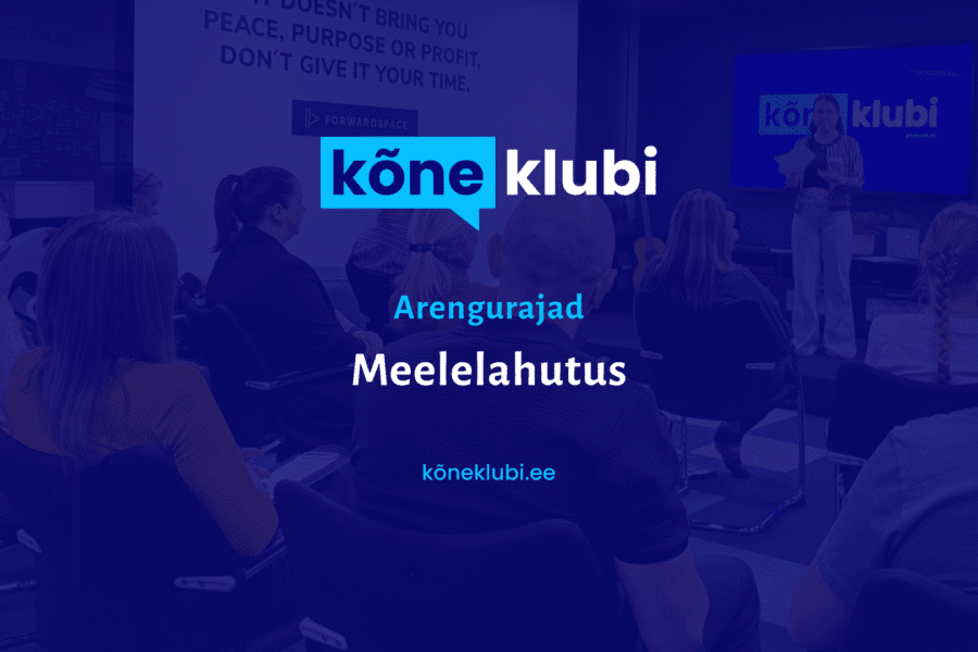 Kõneklubi – Avaliku esinemise kursused: Meelelahutus